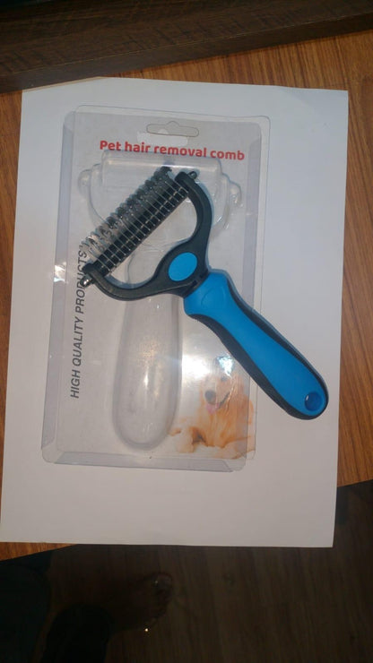 2 in 1 Deshedding  Undercoat Brush