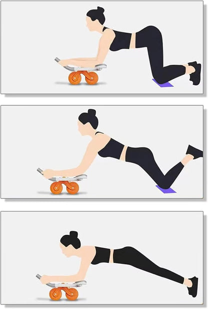 Abdominal Exercise Roller assorted color